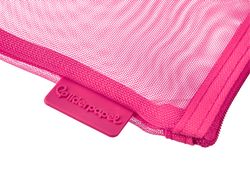 Bolsa zipper bag liderpapel poliester transpirable multiusos din A5 rosa