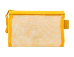 Bolsa zipper bag liderpapel poliester transpirable multiusos din a6 amarillo