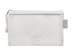 Bolsa zipper bag liderpapel poliester transpirable multiusos din a6 blanco