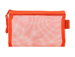 Bolsa zipper bag liderpapel poliester transpirable multiusos din a6 naranja