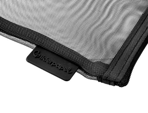 Bolsa zipper bag liderpapel poliester transpirable multiusos din a6 negro