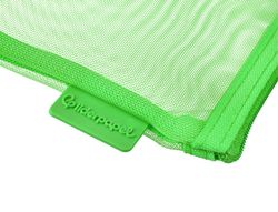 Bolsa zipper bag liderpapel poliester transpirable multiusos din a6 verde pastel
