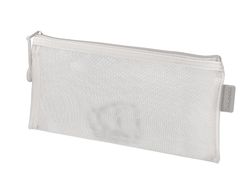Bolsa zipper bag liderpapel poliester transpirable multiusos ticket 230x115 mm blanco