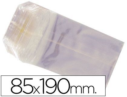 Bolsas Celofan 85X190 mm -Paquete 100