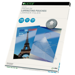 Bolsas plastificación Leitz DIN A3 (caja 100) 100 micras