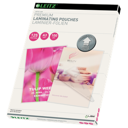 Bolsas plastificación Leitz DIN A3 (caja 100) 125 micras