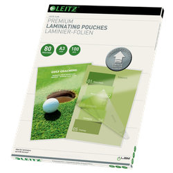 Bolsas plastificación Leitz DIN A3 (caja 100) 80 micras