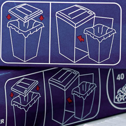 Bolsas Rexel de destructora para oficinas grandes 115 L