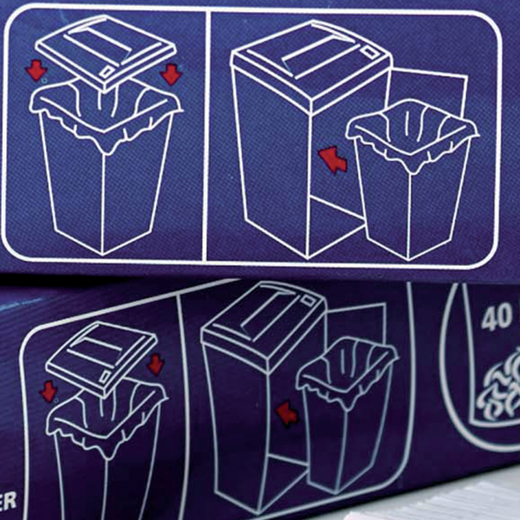Bolsas Rexel de destructora para oficinas grandes 115 L