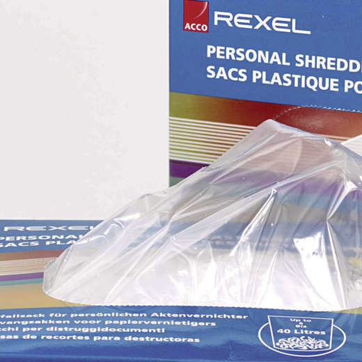 Bolsas Rexel de destructora para oficinas grandes 115 L