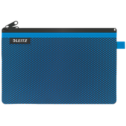 Bolsita nylon 2 departamentos WOW azul (23 x 15 cm) L