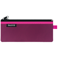 Bolsita nylon 2 departamentos WOW fucsia (21 x 8,5 cm) M