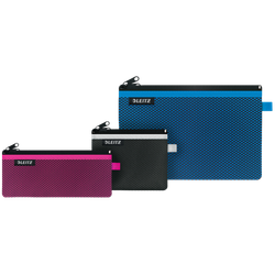 Bolsita nylon 2 departamentos WOW verde (14 x 10,5 cm) S