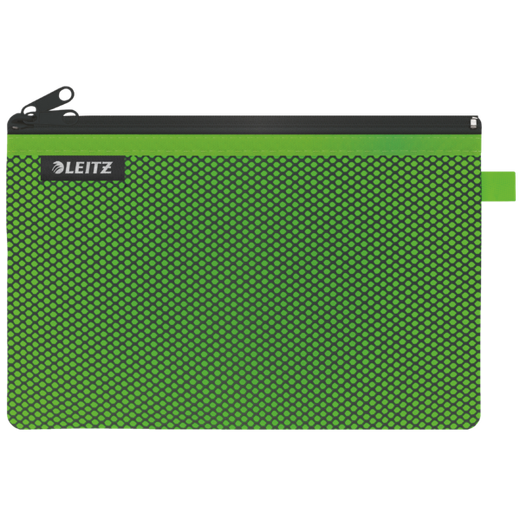 Bolsita nylon 2 departamentos WOW verde (23 x 15 cm) L