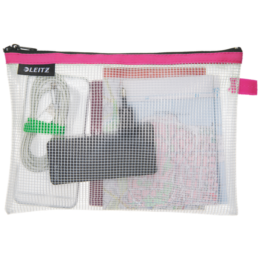 Bolsita WOW resistente al agua fucsia (24 x 17 cm) M
