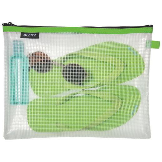 Bolsita WOW resistente al agua verde (10,5 x 14 cm) L