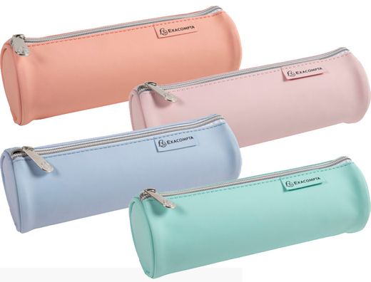 Bolso escolar exacompta aquarel goma 3 formas colores surtidos
