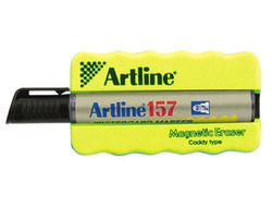Borrador Artline Pizarra Blanca Magnetico con Rotuladorek-157 Negro