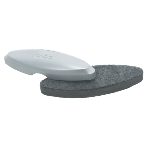 Borrador NOBO para pizarras CRISTAL, plata