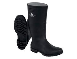 Botas deltaplus de seguridad stone pvc negro suela de tacos talla 38