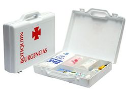 Botiquin Polipropileno con Material para Primeros Auxilios Forma de Maletin 270X230X70 Mm