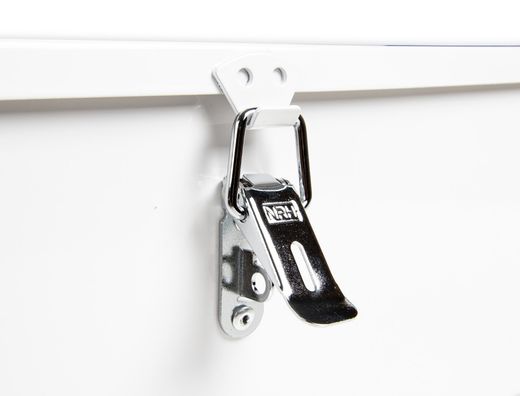 Botiquin q-connect metalico 4 compartimentos vacio primeros auxilios 330x360x120 mm