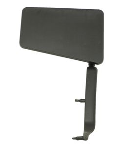 Brazo con pala de escritura para diestros para sillas confidentes