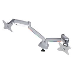 Brazo dual Kensington Smartfit® OneTouch hasta 32", gris