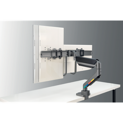 Brazo para dos monitores SmartFit™ Ergo Kensington con barra transversal y asa