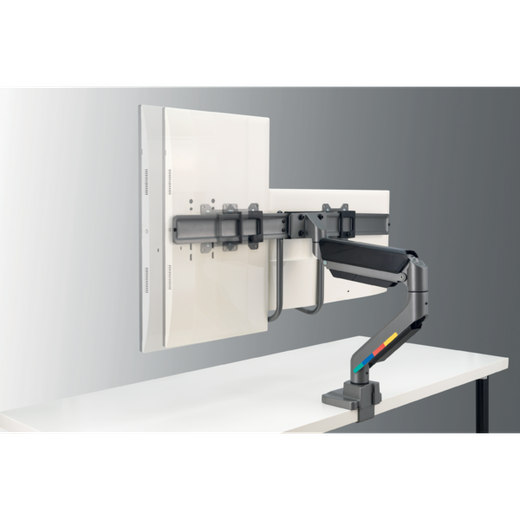 Brazo para dos monitores SmartFit™ Ergo Kensington con barra transversal y asa