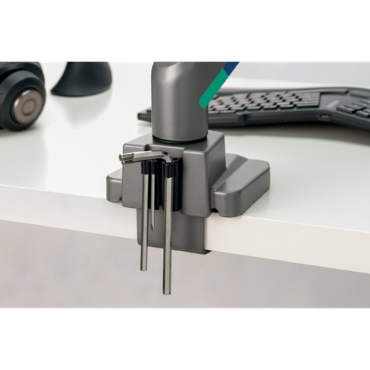 Brazo para dos monitores SmartFit™ Ergo Kensington con barra transversal y asa