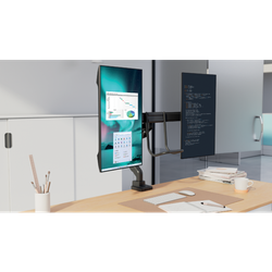 Brazo para dos monitores SmartFit™ Ergo Kensington con barra transversal y asa