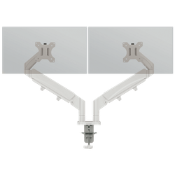 Brazo para monitor dual Leitz Ergo SpaceSaving, gris