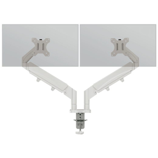 Brazo para monitor dual Leitz Ergo SpaceSaving, gris