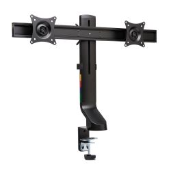 Brazo SmartFit® Space Saving para dos monitores