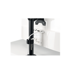 Brazo vertical para dos monitores (2 pantallas horizontal de hasta 32" y 29" en vertical)