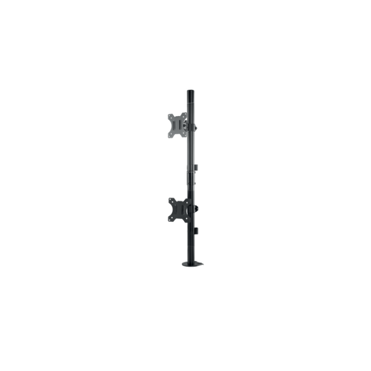 Brazo vertical para dos monitores (2 pantallas horizontal de hasta 32" y 29" en vertical)