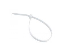 Brida 3m para interior blanca 200x3,5 mm bolsa de 100 unidades