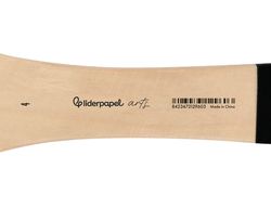 Brocha paletina plana liderpapel ancho 48 mm de pelo de cerda certificado fsc