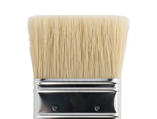 Brocha paletina plana liderpapel ancho 48 mm de pelo de cerda certificado fsc