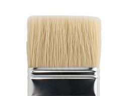 Brocha paletina plana liderpapel ancho 57 mm de pelo de cerda certificado fsc
