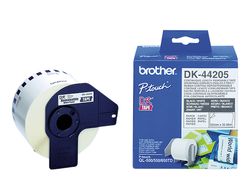 Brother cinta continua dk44205 62mm 30,48 m blanca dk44205