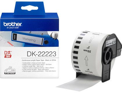 Brother DK-22223 Cinta de papel blanca 50 mm 30,4