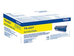 Brother tóner láser amarillo 4.000 páginas TN423Y