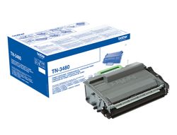 Brother toner láser negro 8k TN3480BK