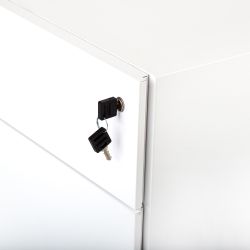 Buck Metalico 1 Cajon+Archivo Gris Ral 9006