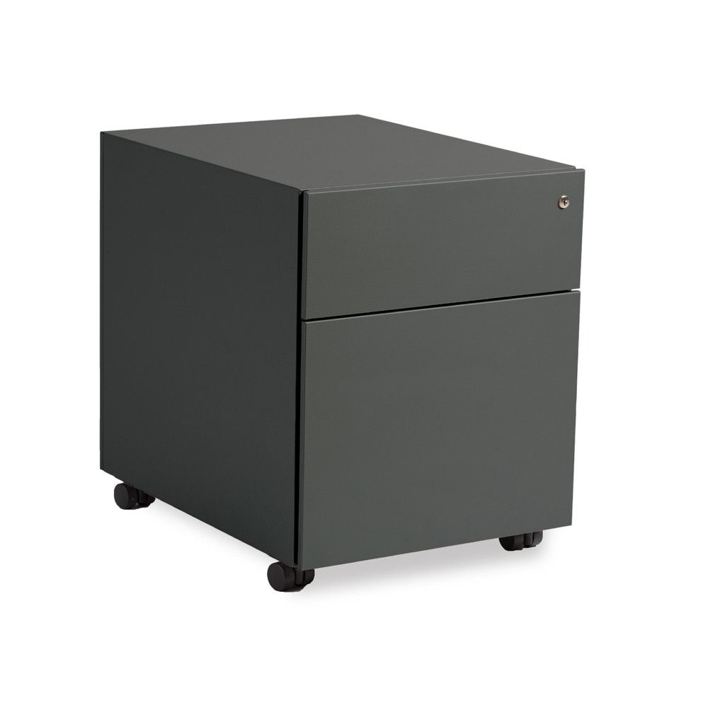 Buck Metalico 1 Cajon+Archivo Negro Ral 9005