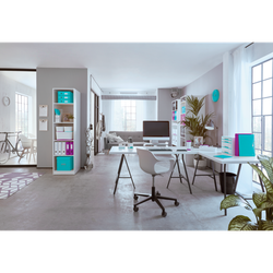 Bucs de 4 cajones Click & Store (290x283x360mm), turquesa