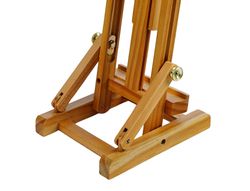 Caballete pintor de sobremesa liderpapel madera de pino barnizado 34x16x13 cm certificado fsc