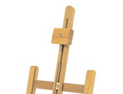 Caballete pintor de sobremesa liderpapel madera de pino barnizado 80x27,5x30 cm certificado fsc